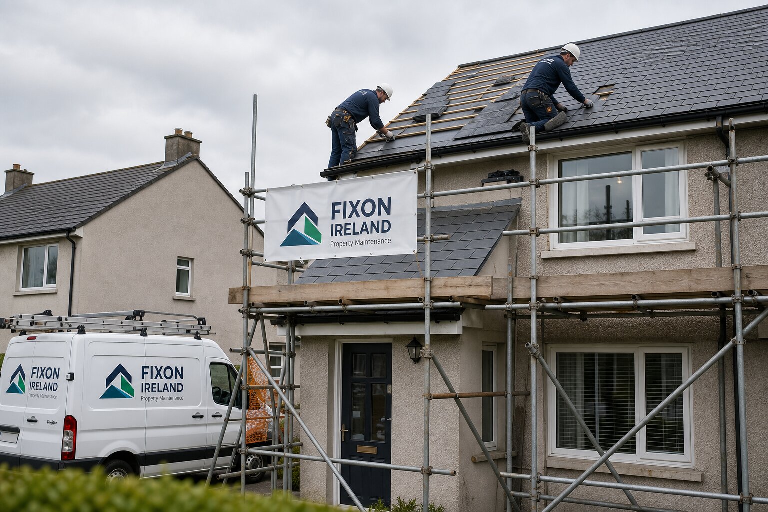 Roofing & External Works — Fixon Ireland
